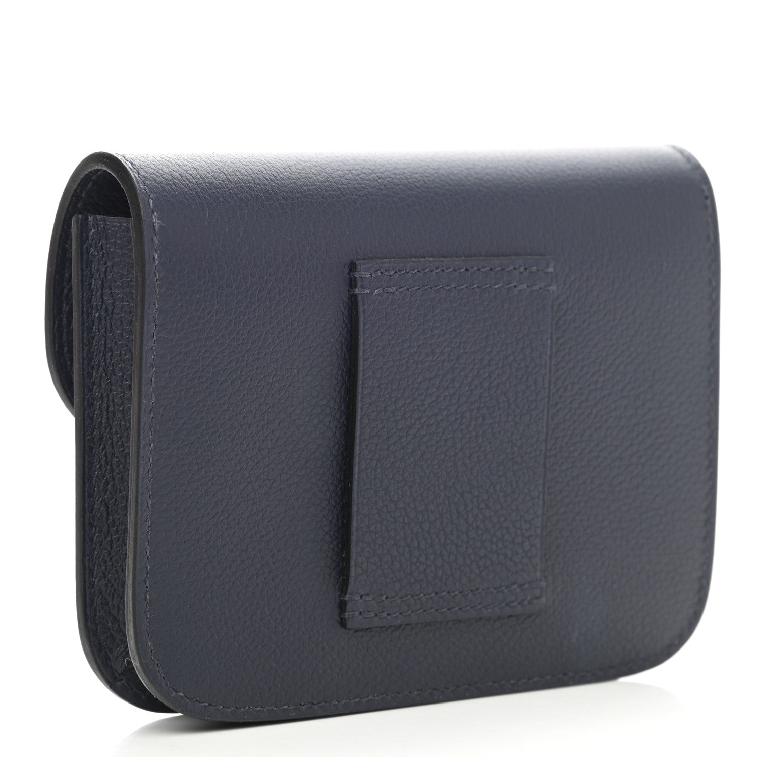 Hermes Evercolor Constance Slim Wallet Bleu Nuit 4 of 9