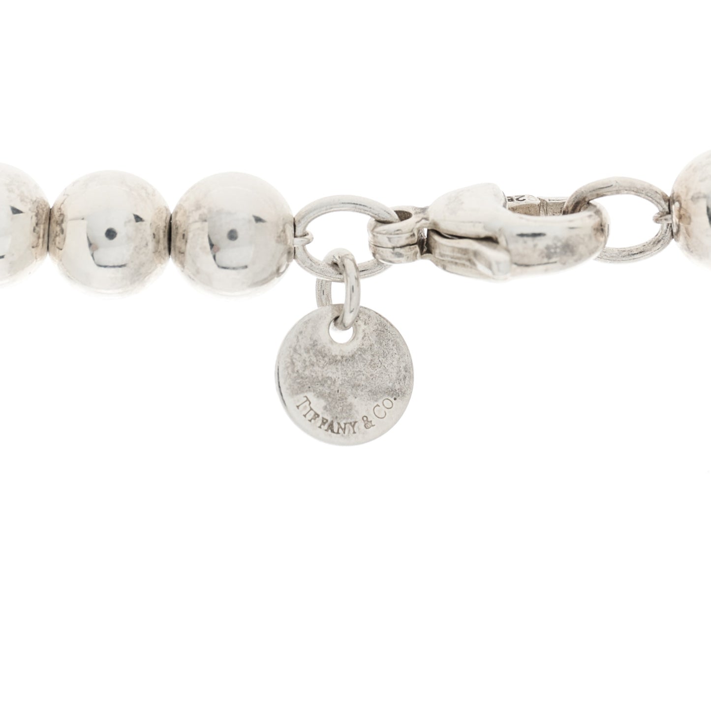 Sterling Silver HardWear Graduated Ball Necklace