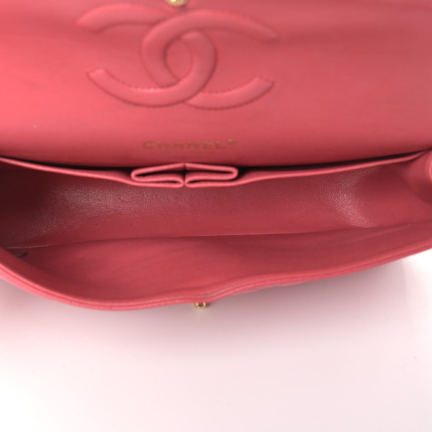 Chanel Caviar Quilted Medium Double Flap Pink 5 of 14