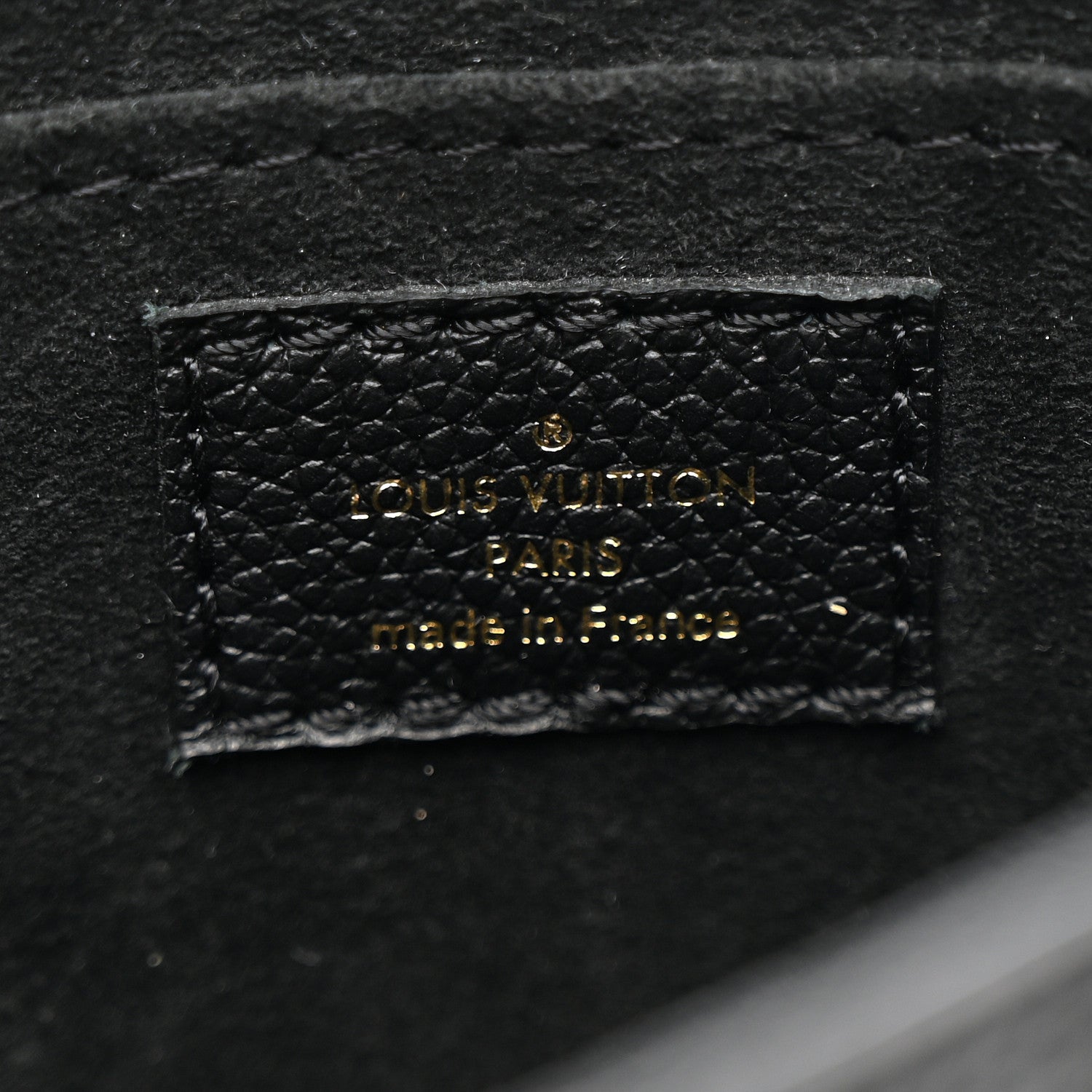 Louis Vuitton Empreinte Monogram Giant Petit Sac Plat Black Beige 6 of 10