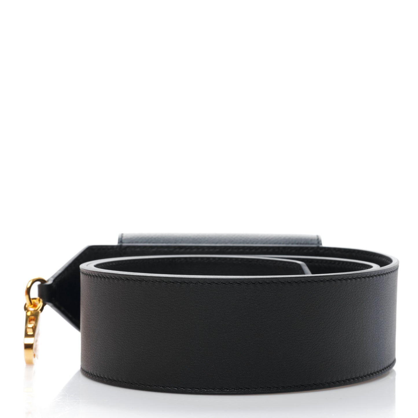 Swift Epsom Pocket Kelly Shoulder Strap Black