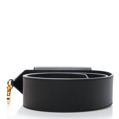 Hermes Swift Epsom Pocket Kelly Shoulder Strap Black 2 of 7