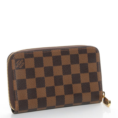 Louis Vuitton Damier Ebene Zippy Compact Wallet 3 of 8