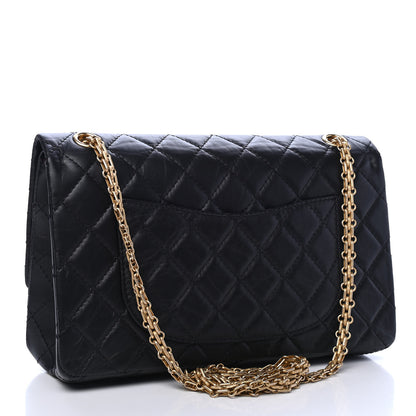 Chanel Aged Calfskin Lucky Charms 2.55 Reissue 226 Flap Black 2 of 6