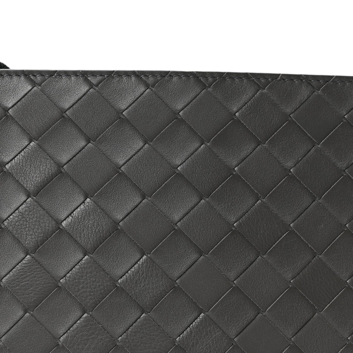 Nappa Intrecciato Belt Bag Light Graphite