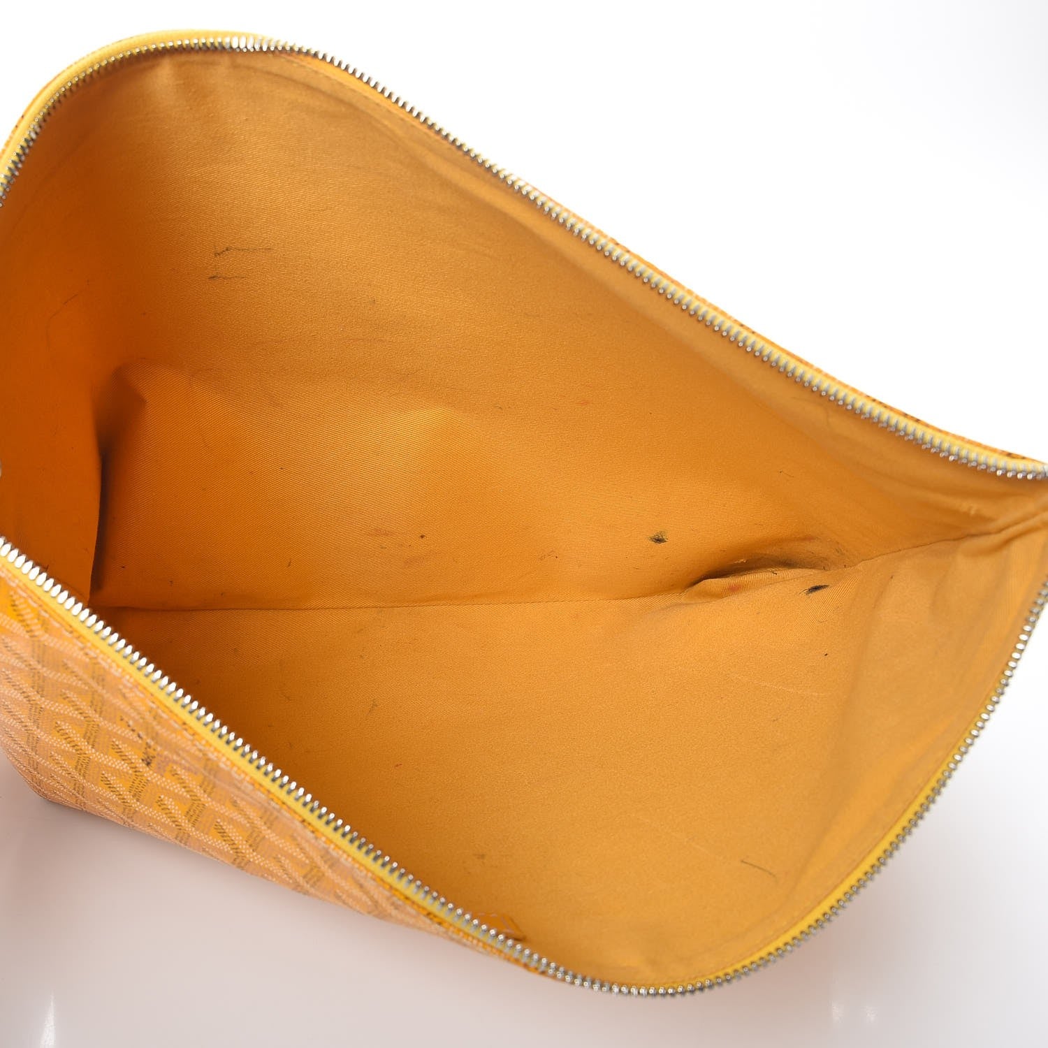 Goyard Goyardine Senat Pochette GM Yellow 5 of 15
