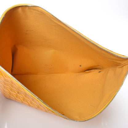 Goyard Goyardine Senat Pochette GM Yellow 5 of 15