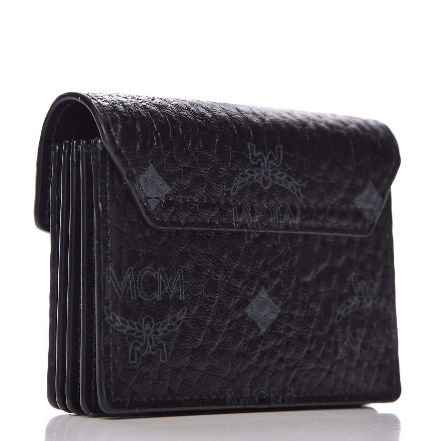 Visetos Mini Accordion Card Wallet Black