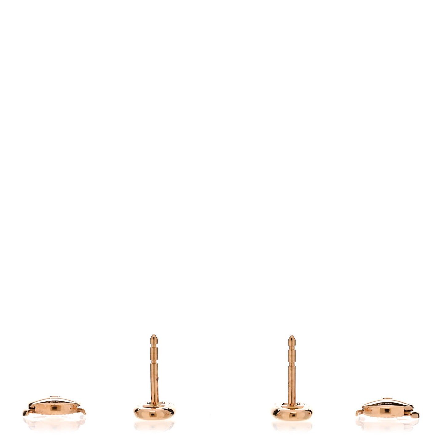 18K Rose Gold TPM Farandole Stud Earrings