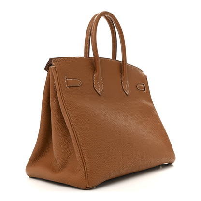 Hermes Togo Birkin 35 Gold 3 of 15