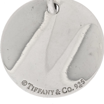 Tiffany Sterling Silver Notes Round Tag Charm Bracelet 3 of 3