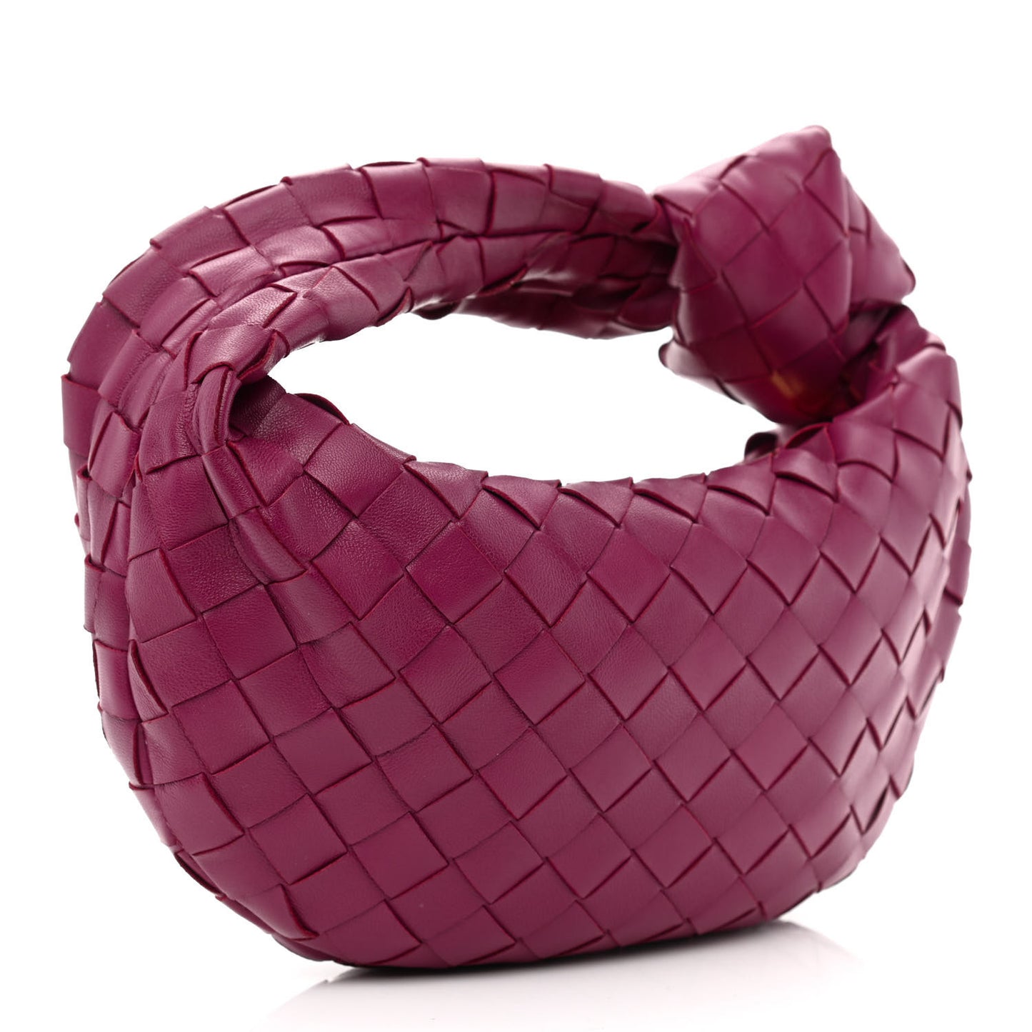 Nappa Intrecciato Mini Jodie Cinnabar