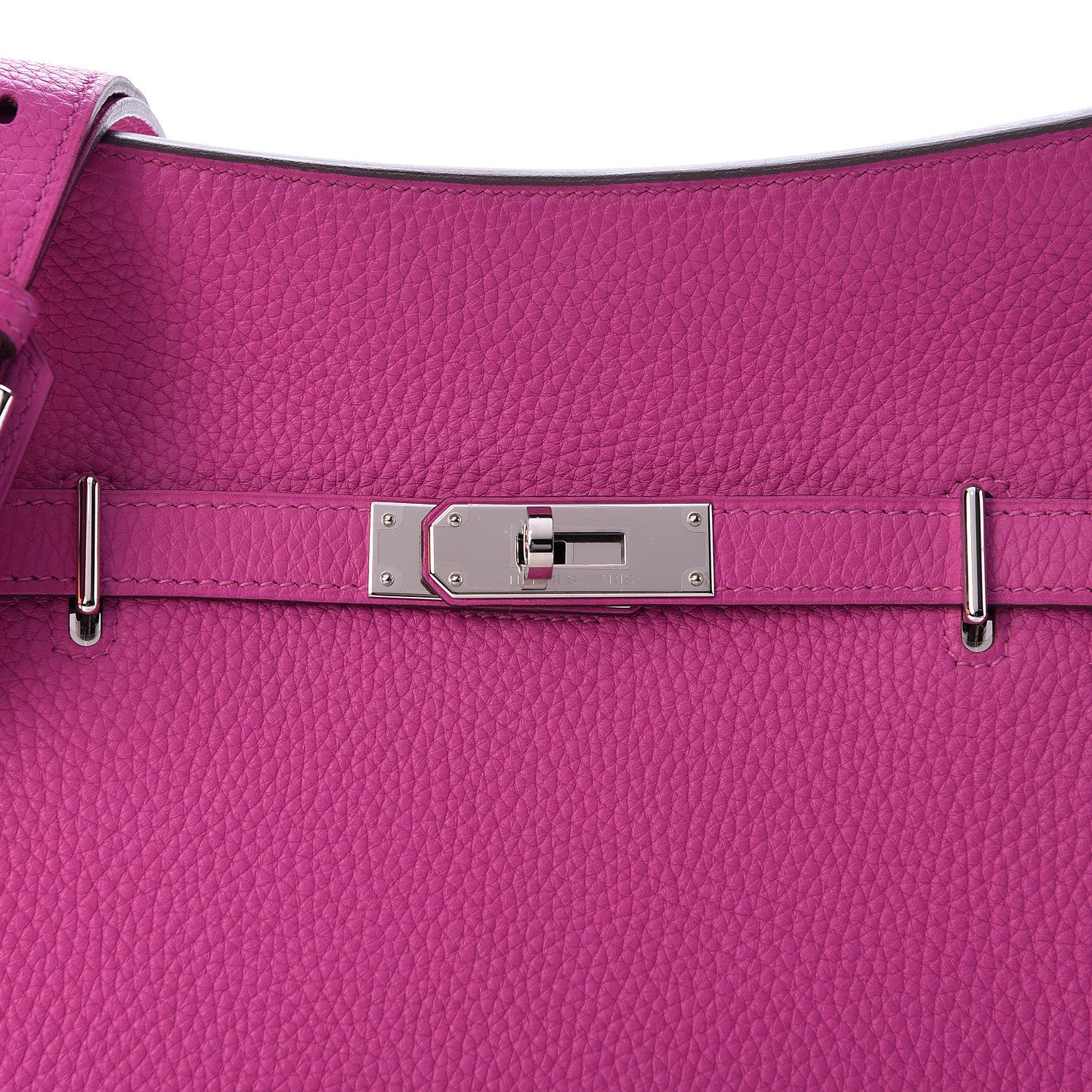 Hermes Taurillon Clemence Jypsiere 28 Magnolia 8 of 11