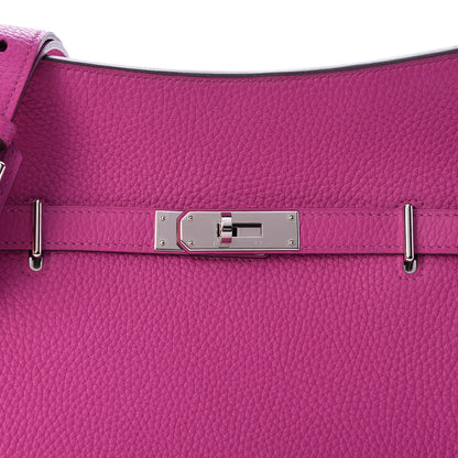 Hermes Taurillon Clemence Jypsiere 28 Magnolia 8 of 11