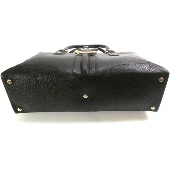 Gucci Leather Medium Junco Tote Black 4 of 10