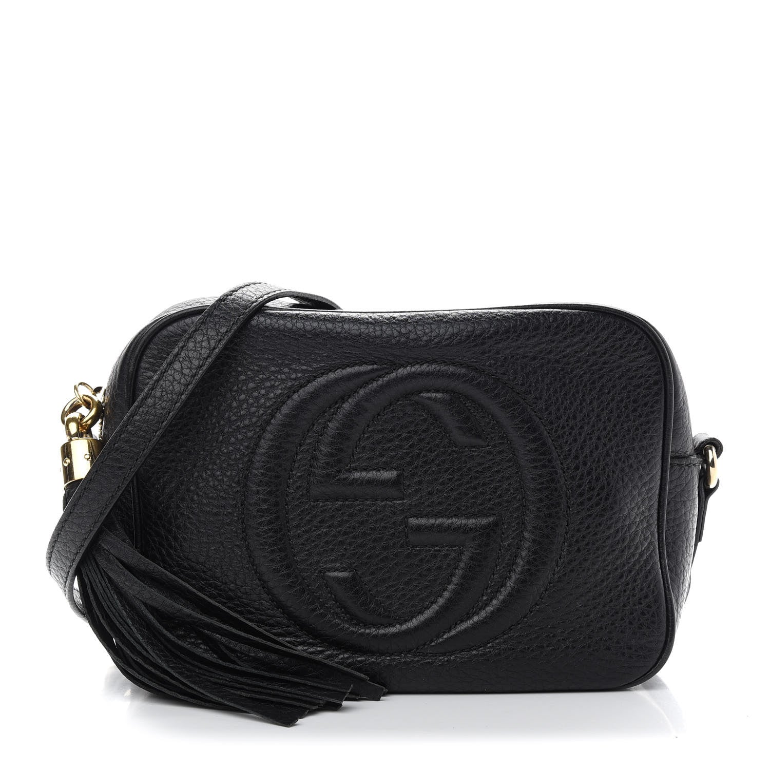 Gucci Pebbled Calfskin Small Soho Disco Bag Black 1 of 10
