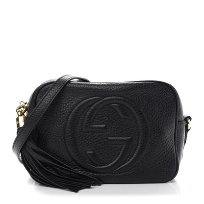 Gucci Pebbled Calfskin Small Soho Disco Bag Black 1 of 10