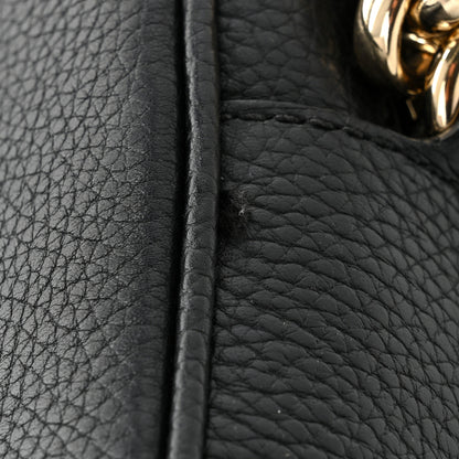 Gucci Pebbled Calfskin Small Soho Disco Bag Black 11 of 12