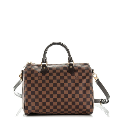Louis Vuitton Damier Ebene Speedy Bandouliere 30 1 of 7