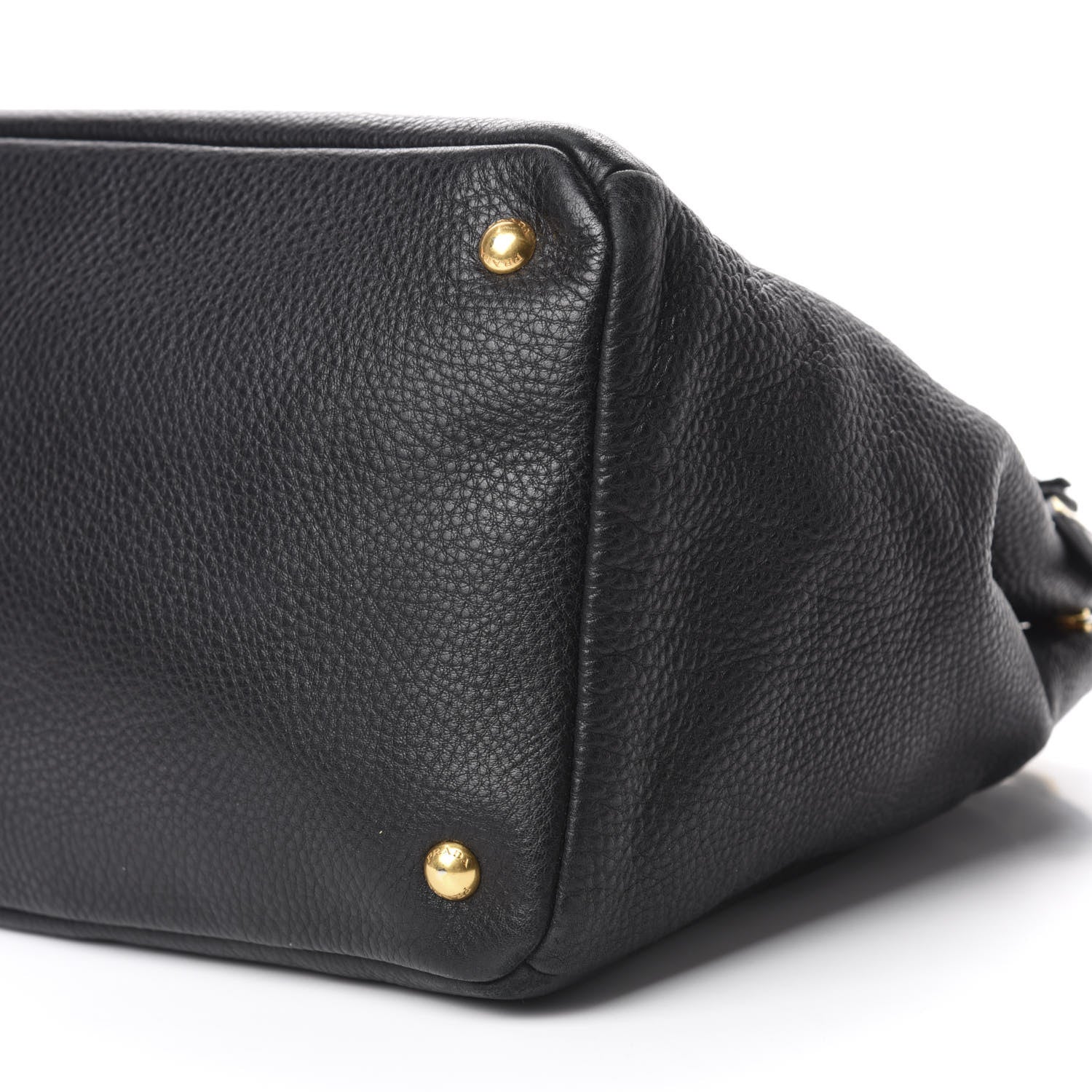 Prada Vitello Daino Tote Black 8 of 13