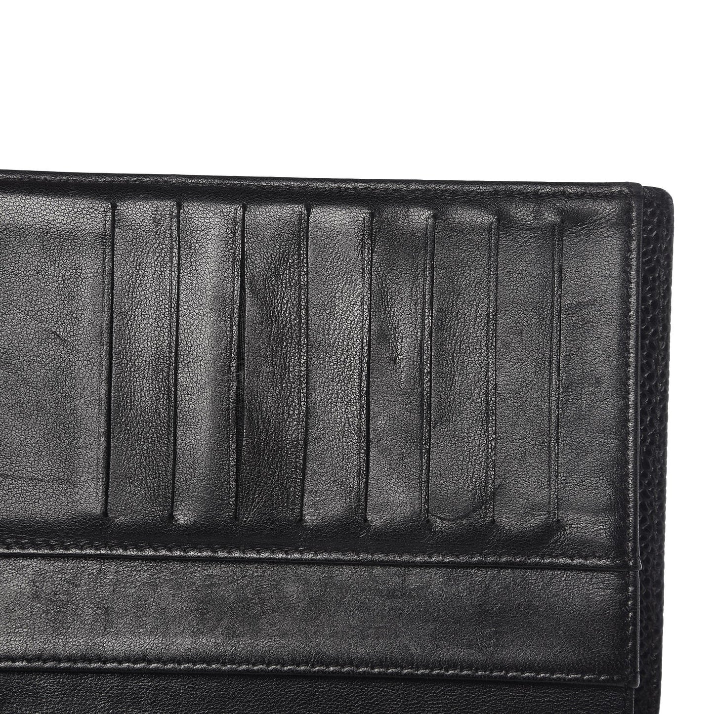 Caviar Timeless CC Yen Wallet Black