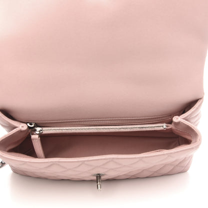Chanel Caviar Quilted Small Coco Handle Flap Light Pink 5 of 10