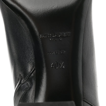Saint Laurent Nappa Vendome Loulou Ankle Zip Boot 40.5 Black 6 of 10
