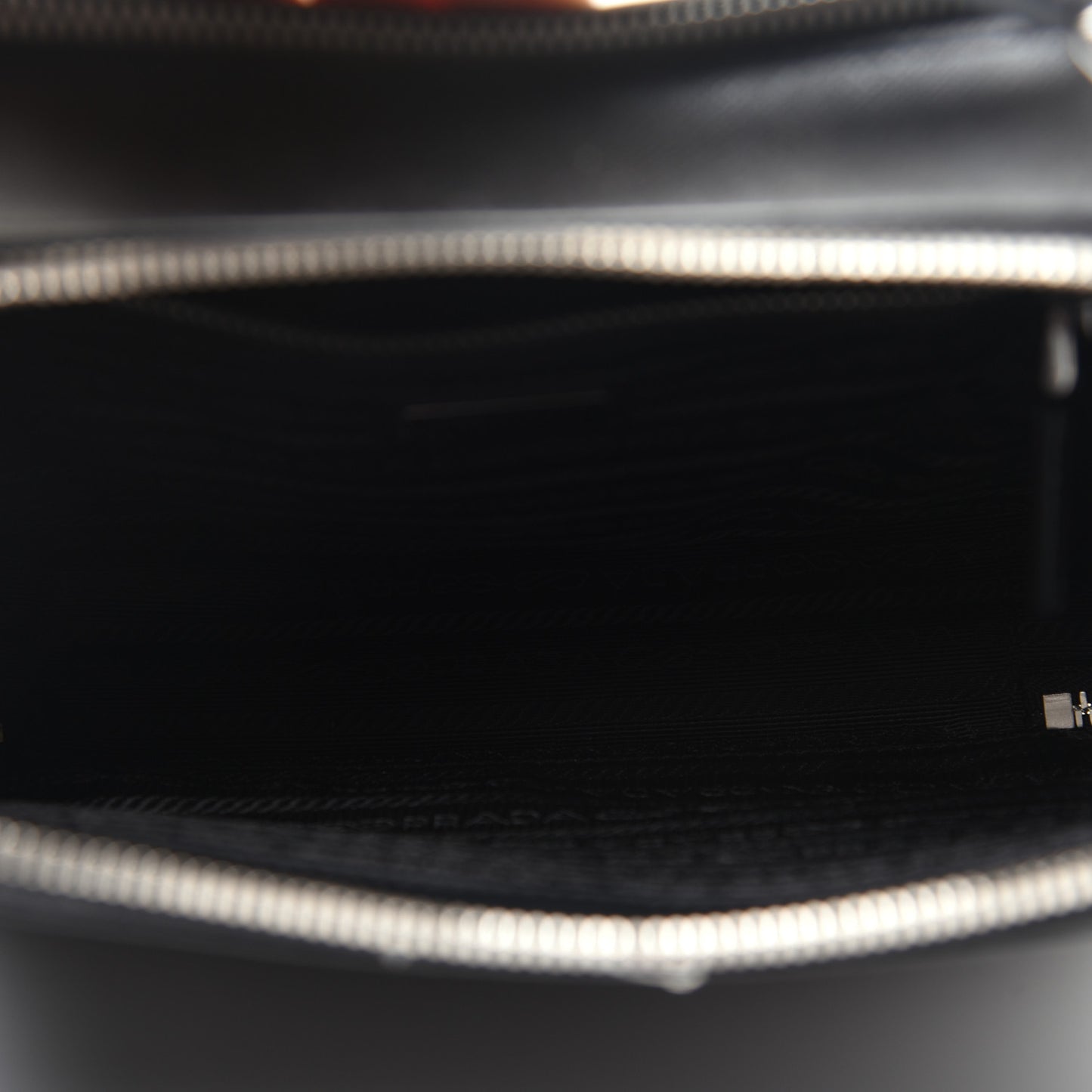 Saffiano Travel Medium Brique Crossbody Bag Black