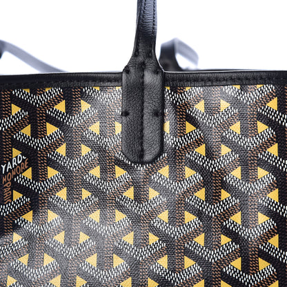 Goyard Goyardine Saint Louis Claire Voie PM Black Yellow 9 of 9