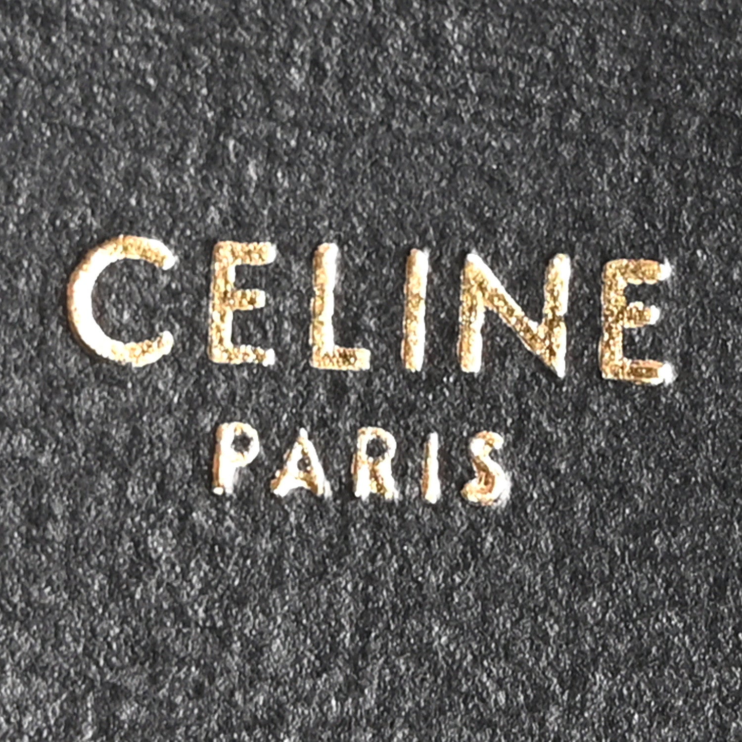 Celine Shiny Calfskin Teen Triomphe Black 6 of 10