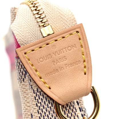 Louis Vuitton Damier Azur Summer Trunks Newport Beach Mini Pochette Accessories 6 of 10