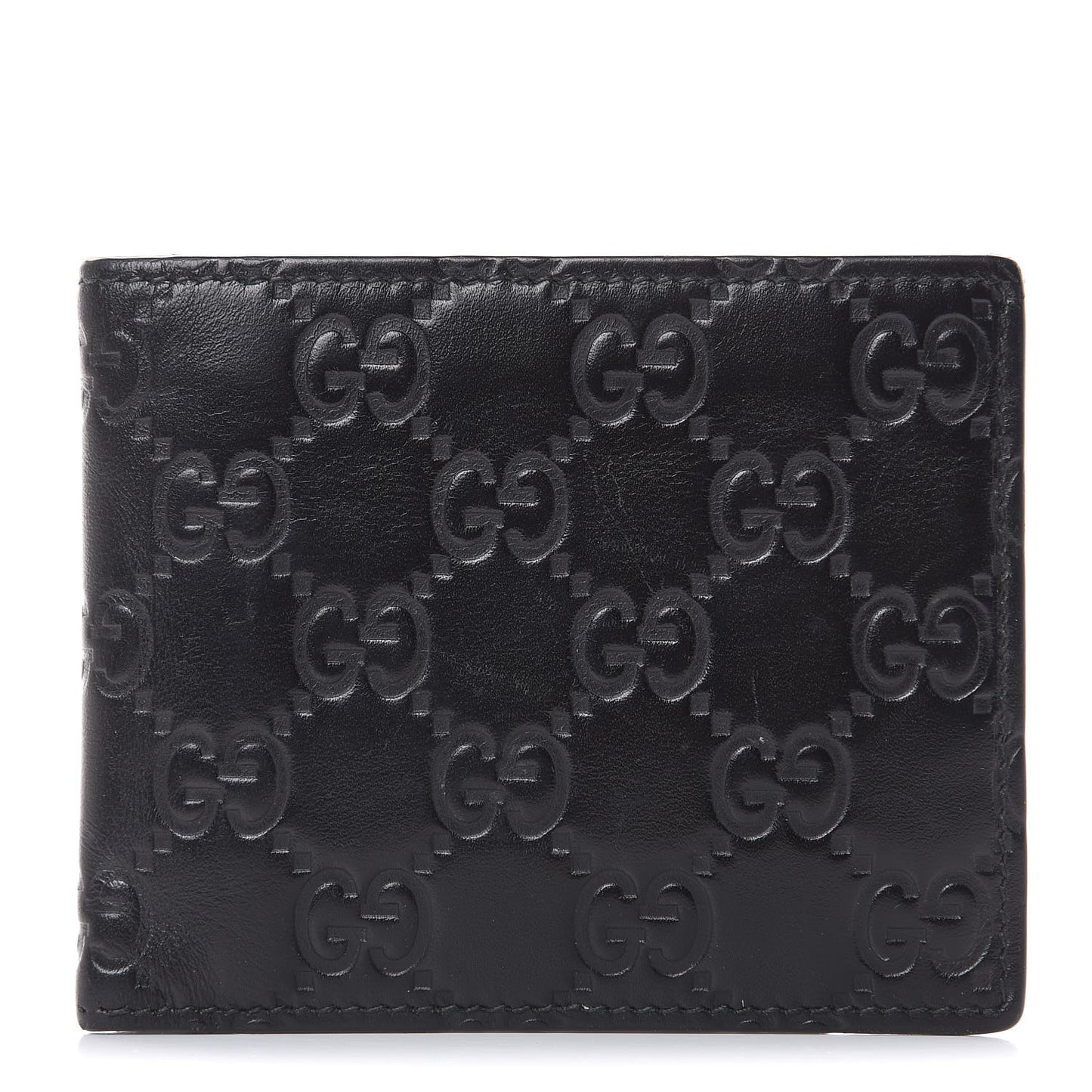 Guccissima Bi-Fold Wallet Black