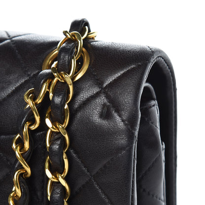 Chanel Lambskin Quilted Small Double Flap Black 13 of 15
