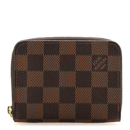 Louis Vuitton Damier Ebene Zippy Coin Purse 1 of 9