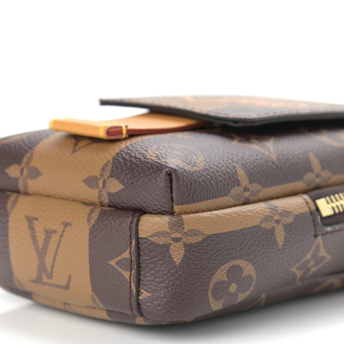 X NIGO Reverse Monogram Flat Double Phone Pouch