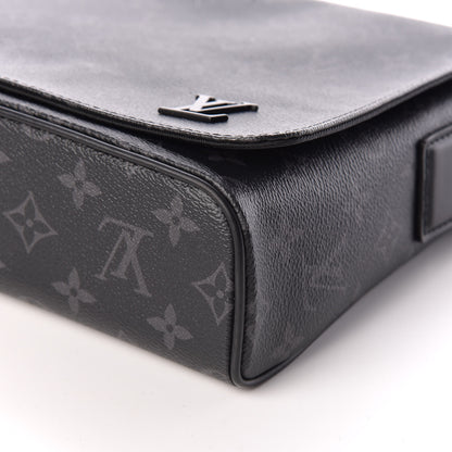 Louis Vuitton Monogram Eclipse District PM Black 6 of 9