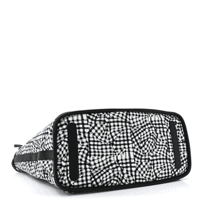MCM Visetos Medium Liz Reversible Shopper Tote Black 8 of 16