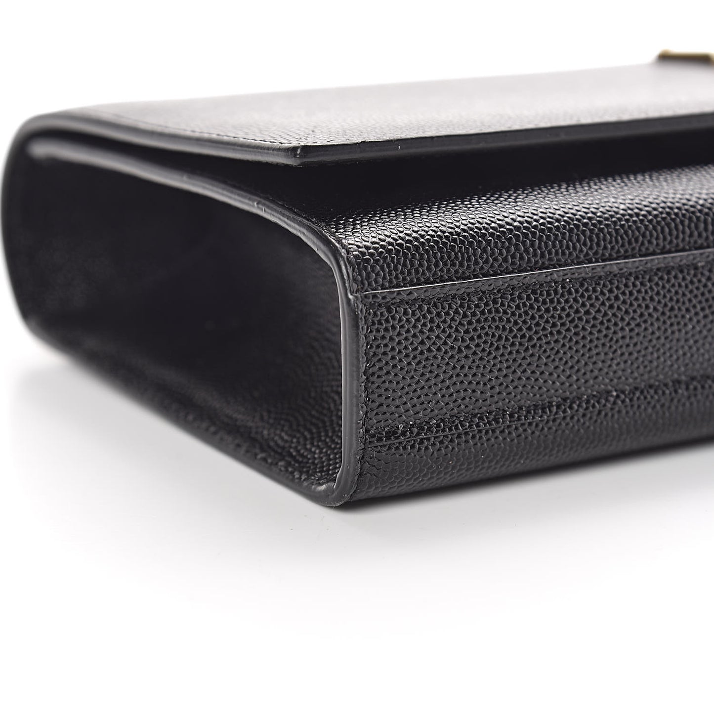 Grain De Poudre Monogram Cassandre Clutch Black