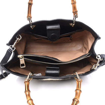 Gucci Pony Hair Medium Bamboo Shopper Tote Bag 4 of 12
