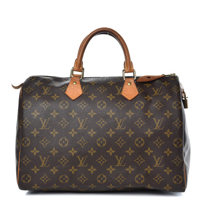 Louis Vuitton Monogram Speedy 35 1 of 14