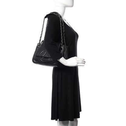 Chanel Calfskin Diagonal Ligne Flap Black 2 of 14