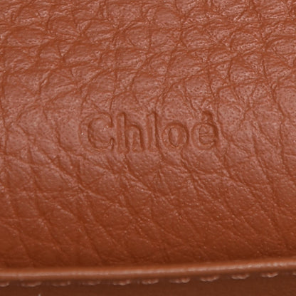Chloe Calfskin Alphabet Long Wallet Brown 5 of 8