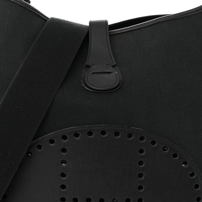Hermes Toile Swift Evelyne TGM II Black 7 of 18