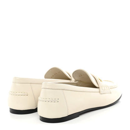 Christian Dior Calfskin Dior Boy Loafers 37.5 White 4 of 9