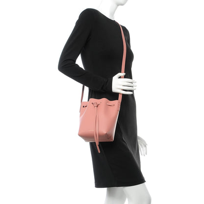 Mansur Gavriel Calfskin Mini Mini Bucket Bag Blush 2 of 8