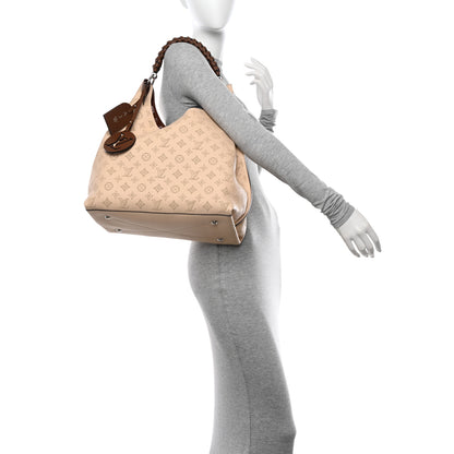 Louis Vuitton Mahina Carmel Hobo Creme 2 of 12