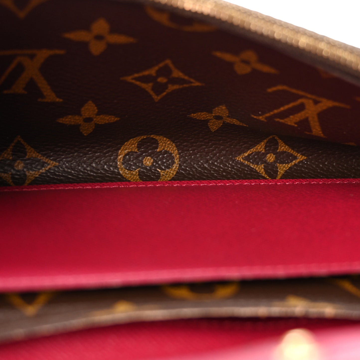 Monogram Emilie Wallet Fuchsia