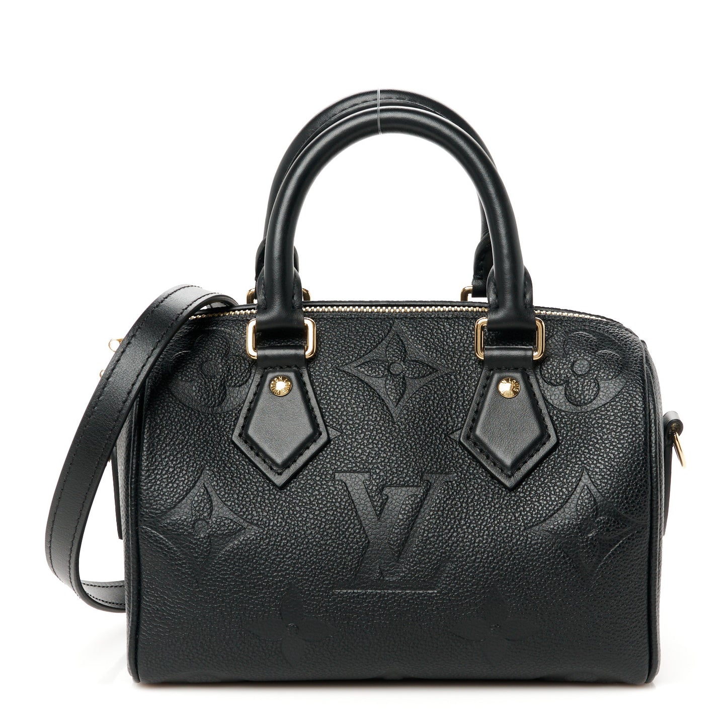 Empreinte Monogram Giant Speedy Bandouliere 20 Black