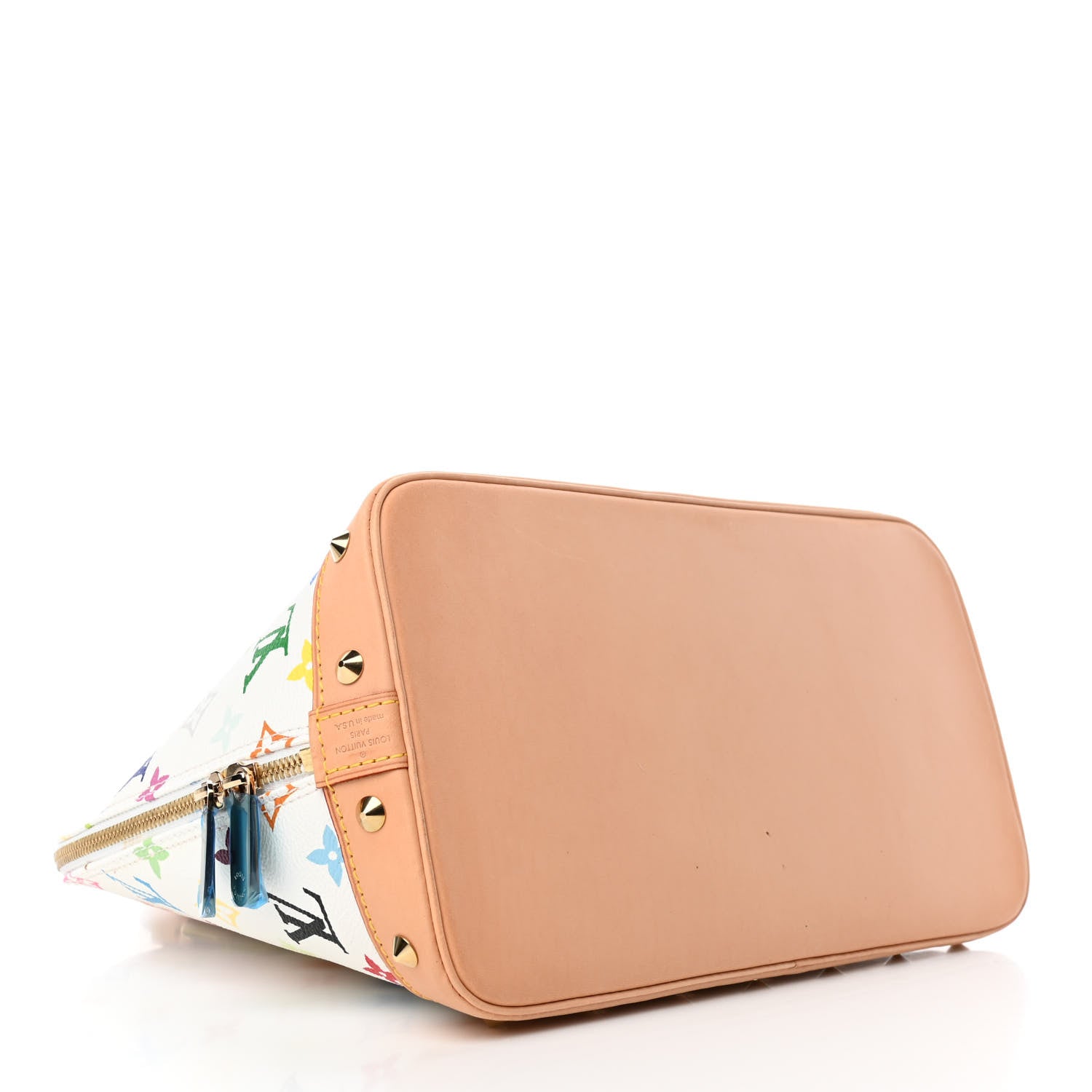 Louis Vuitton Monogram Multicolor Alma White 3 of 5