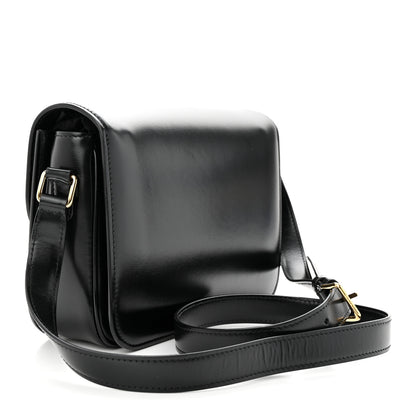 Celine Shiny Calfskin Medium Triomphe Black 3 of 12